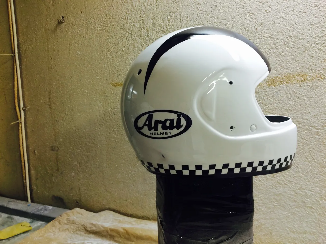 Peinture perso casque