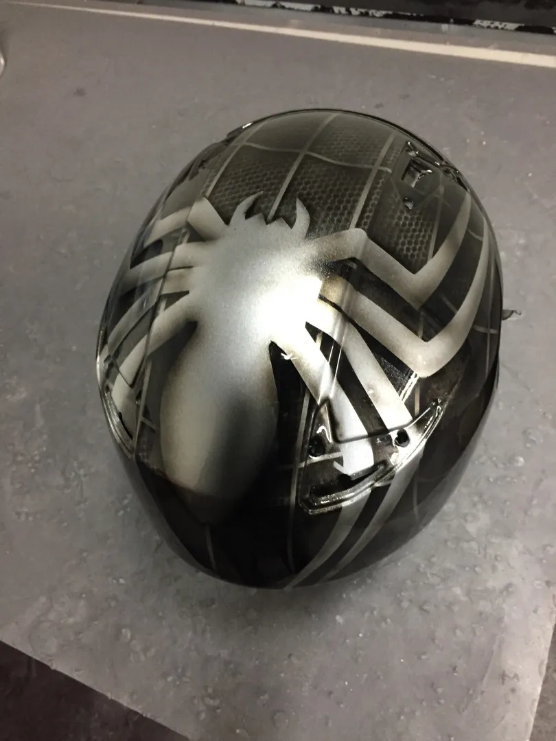 Peinture perso casque
